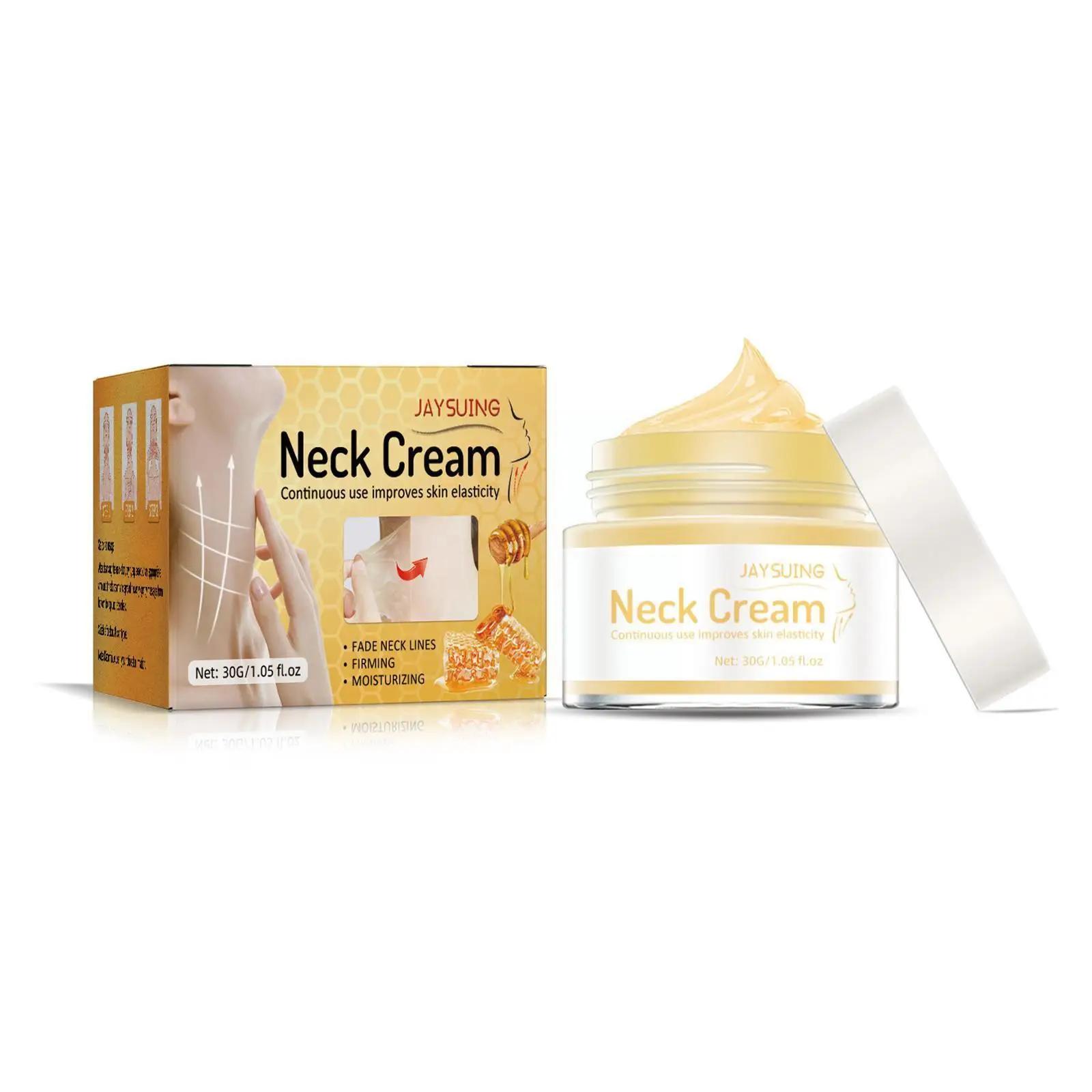 

Tearable Neck Firming Wrinkle Removal Cream Skin Whitening Lines Products Fade Care Moisturizing Beauty Neck Tightening Ski J1B9