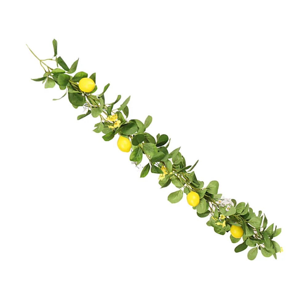 

Lemon Garland Faux Artificial Hanging Decorgreenery Wedding Fake Vines Branches Summer Floral Berry Flowers Vine String Ivy