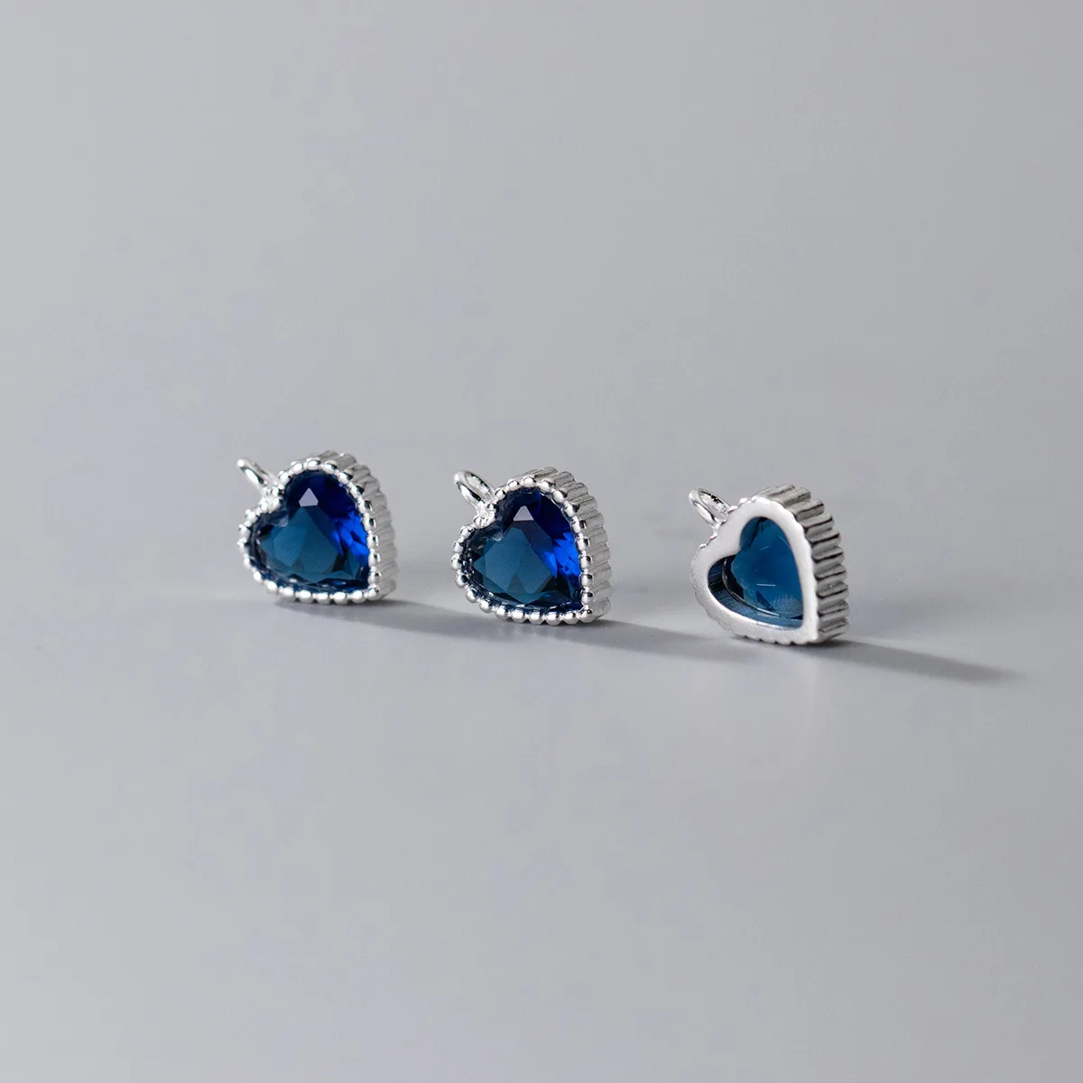 Женское серебряное ожерелье сделай сам 1 шт./лот подвеска в виде сердца из серебра