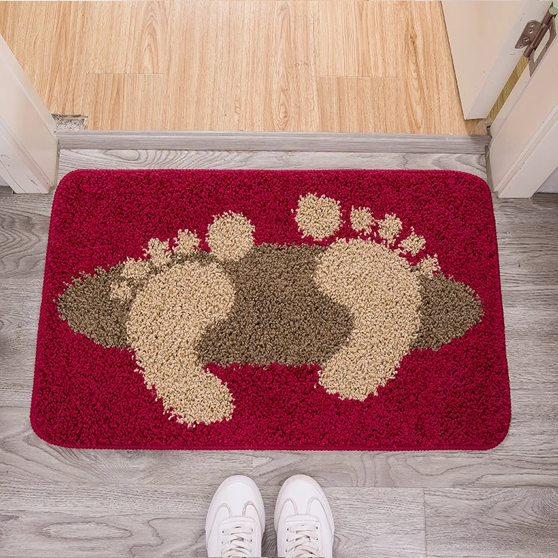 Простой нескользящий коврик для входной двери в ванную комнату спальни |