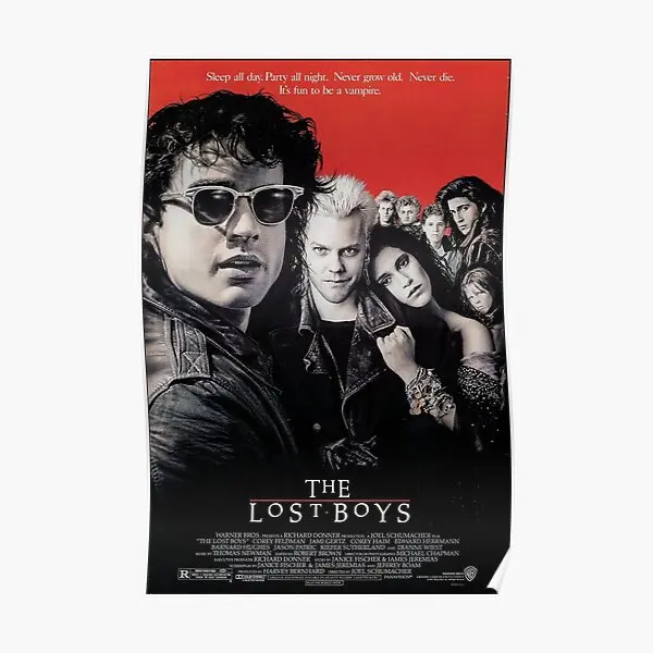 

Плакат по мотивам фильма «Потерянные Мальчики», винтажный современный настенный Декор для дома, смешная роспись, без рамки