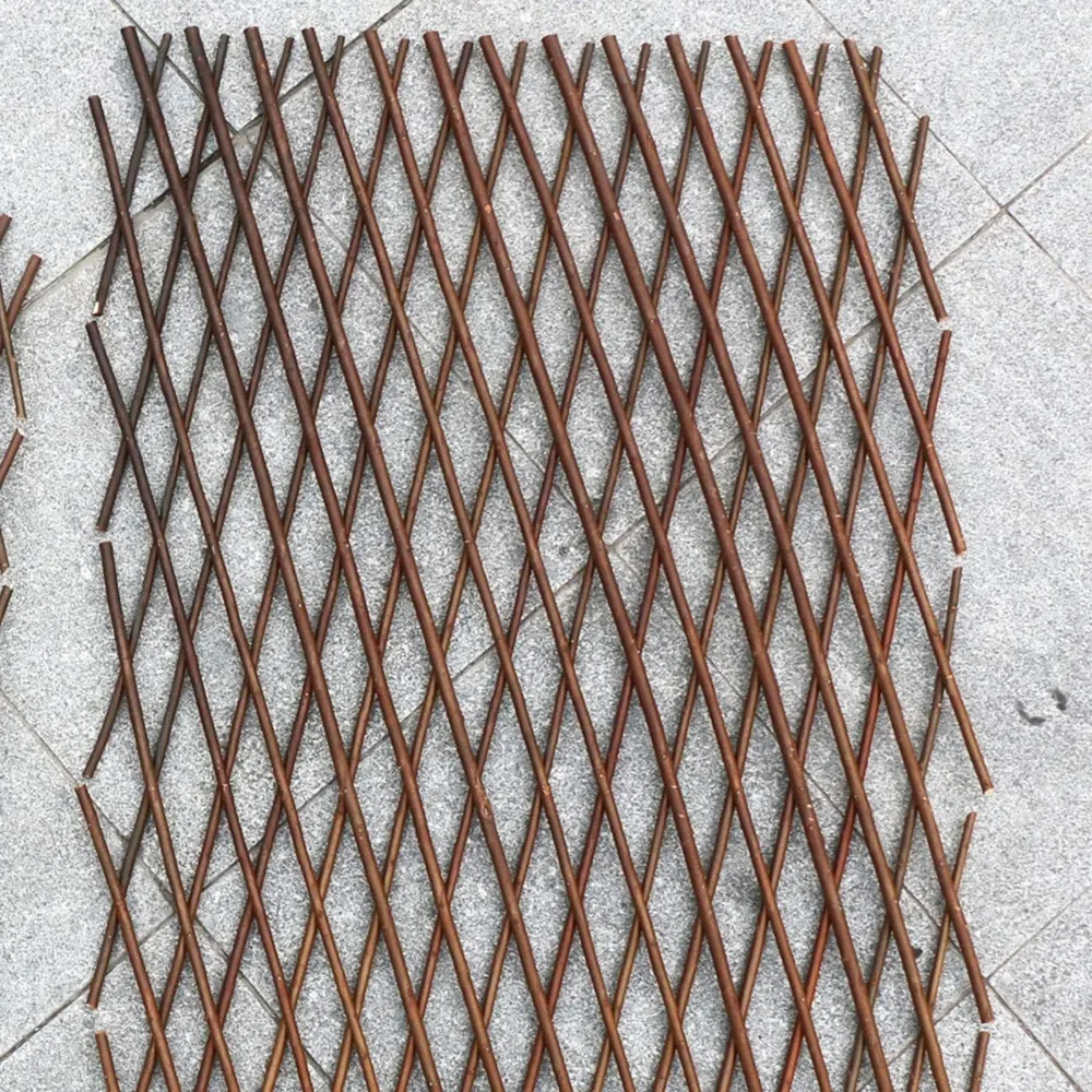 Выдвижная расширяющаяся деревянная садовая настенная огорожа панель для