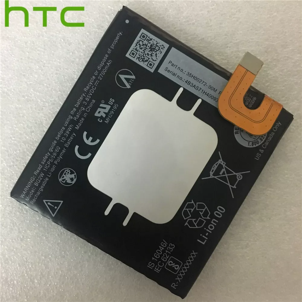 

NEW2023 HTC Original 2700mAh BG2W Mobile Phone Replacement Battery G011A-B For Google Pixel 2B Pixel 2 Li-ion Polymer Batteries