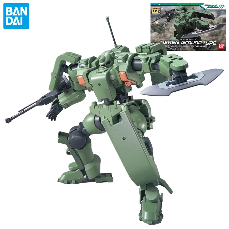 

Bandai Аниме Гундам периферийная Сборная модель HG 05 1/144MSJ-06II-A массовое производство железный человек Gundam игрушечная фигурка подарок