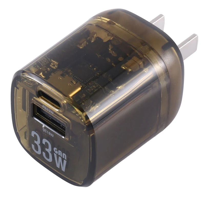 Зарядное устройство прозрачное в стиле панк 33 Вт PD20W