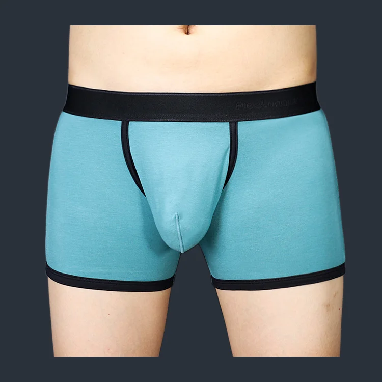 Men Modal Panties Sexy U Convex Lingerie Brief Enhancing Bigger Pouch Shorts Underwear Boxer Calzoncillos Hombre Soft Homme