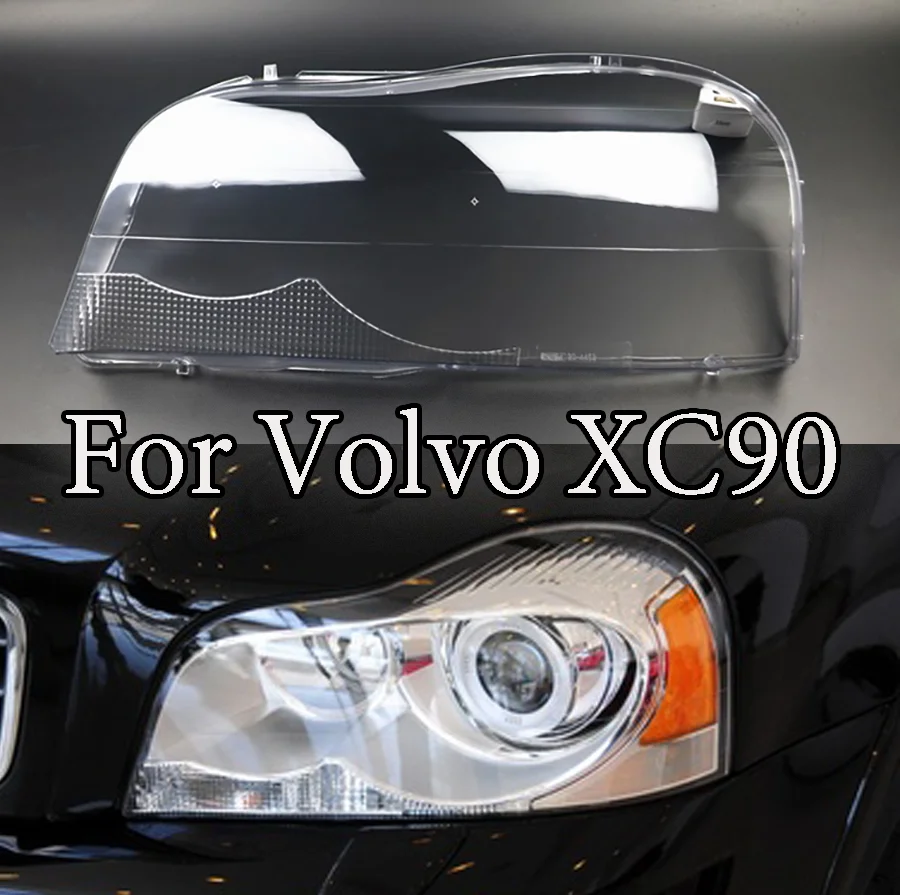 

Wooeight For Volvo XC90 2004-2013 Headlight Shell Lamp Shade Transparent Lens Cover Headlight Cover Right / ​Left Lampshade