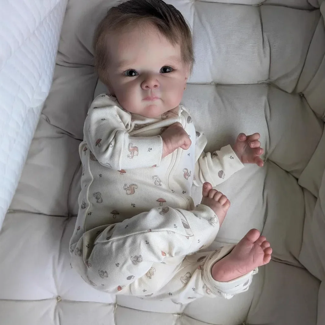 NPK 19-дюймовая мягкая кукла реборн для новорожденных Bettie реалистичная детская