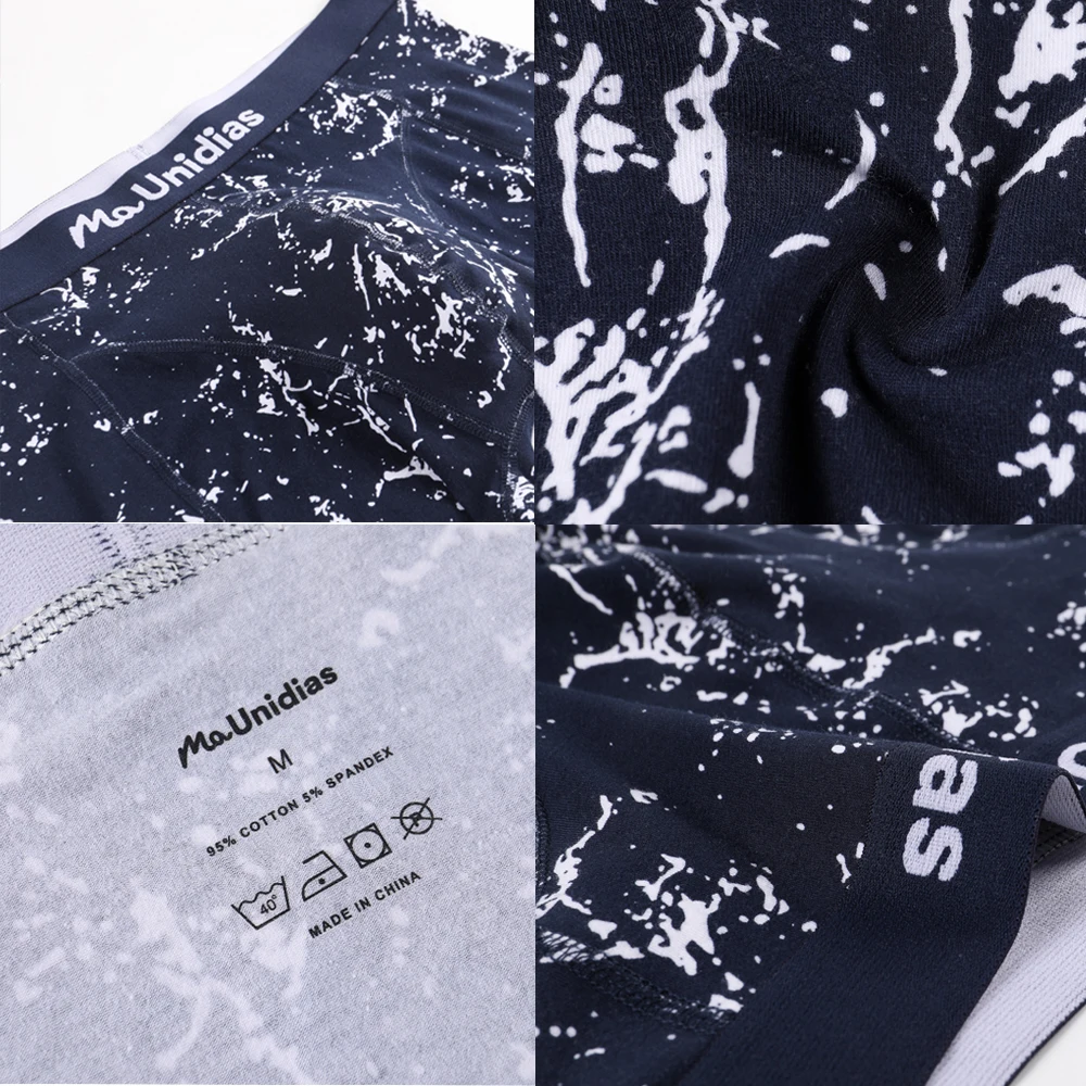 New Men's Panties Boxers For Man Underwear Cotton Mens Underpants Sexy Homme Boxer Interiors Male Shorts Undrewear Calecon