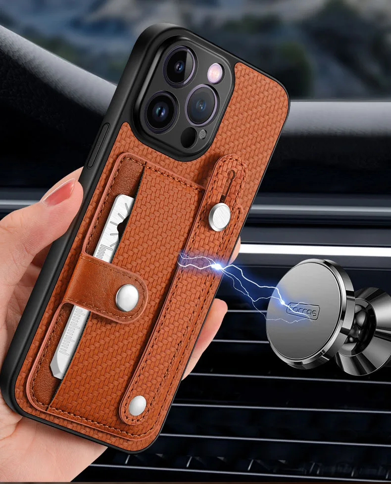 Чехол-браслет для OPPO Realme C67 C55 C53 C35 C33 C30S C21Y C21 C20A C20 C15 C11 кожаный чехол с магнитным