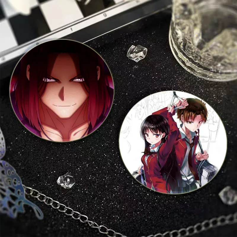 Персонаж аниме Ayanokouji Kiyotaka Horikita Suzune Kikyou Kushida Sakura Airi DIY креативные броши аксессуары