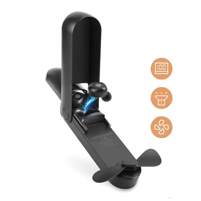 

Новая беспроводная бинауральная стереогарнитура F7, Спортивная Многофункциональная TWS Bluetooth-гарнитура «четыре в одном»