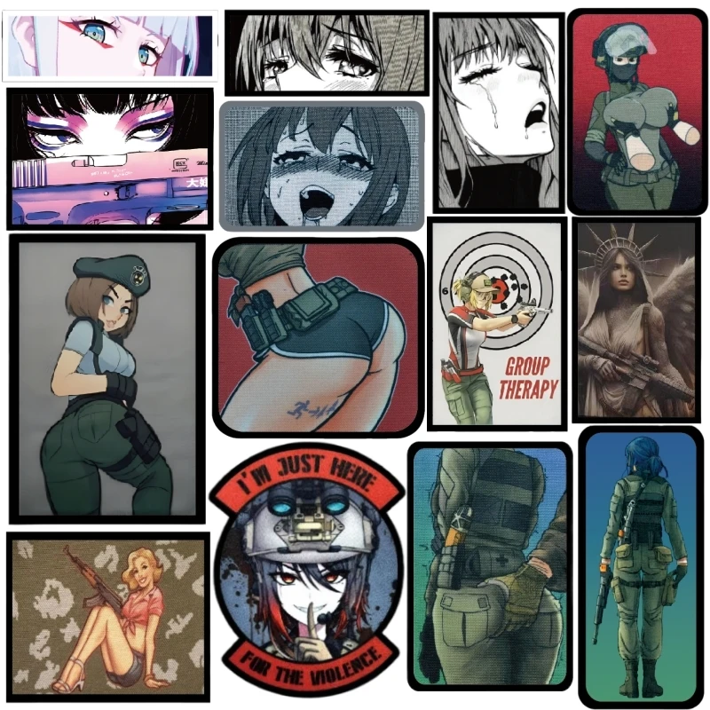 Декоративная наклейка с принтом