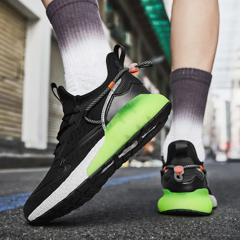 Classic Men Running Sports Shoes Original Breathable Walking Jogging Sneakers Man Comfortable Soft Bottom Female Gym Shoes