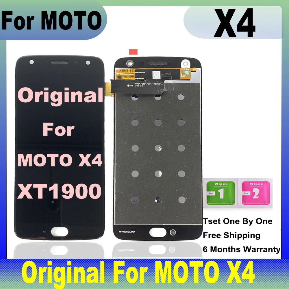 Оригинальный для Motorola Moto X4 дисплей XT1900 XT1900-1 XT1900-4 сенсорный экран дигитайзер