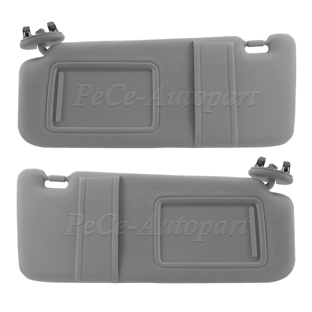 

Солнцезащитный козырек без Φ, серый, бежевый для Toyota Camry 2007, 2008, 2009, 2010, 2011, 74310-06750-E0, 74320-06780-B0, со стороны водителя