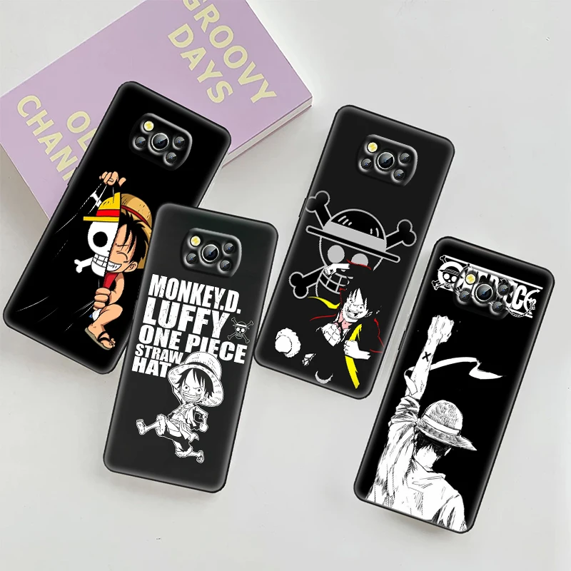 

Anime O-nes Pieces Dark Phone Case For Xiaomi Mi Poco X4 X3 NFC F4 F3 GT M5 M4 M3 M2 X2 F2 F1 Pro C3 5G Black Cover