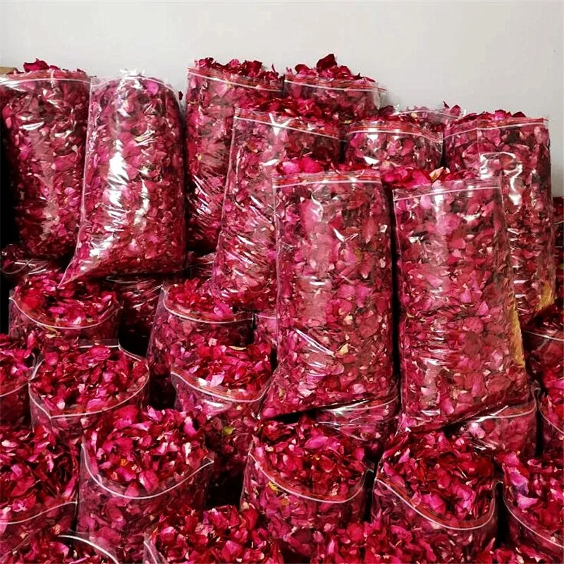 

New Romantic 10/25/50g Natural Dried Rose Petals Bath Dry Flower Petal Spa Whitening Shower Aromatherapy Bathing Supply