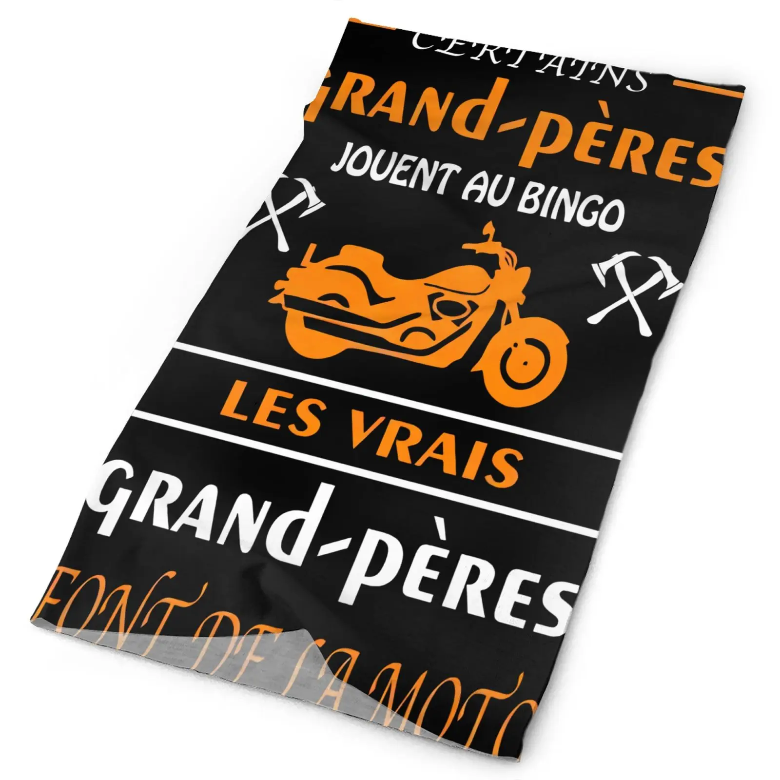 

Personnalise Les Vrais Grand Peres Font 4027 Men's Bandana Hunting Military Ski Equipment Facemask Bandanas Man Scarf Mask Ski
