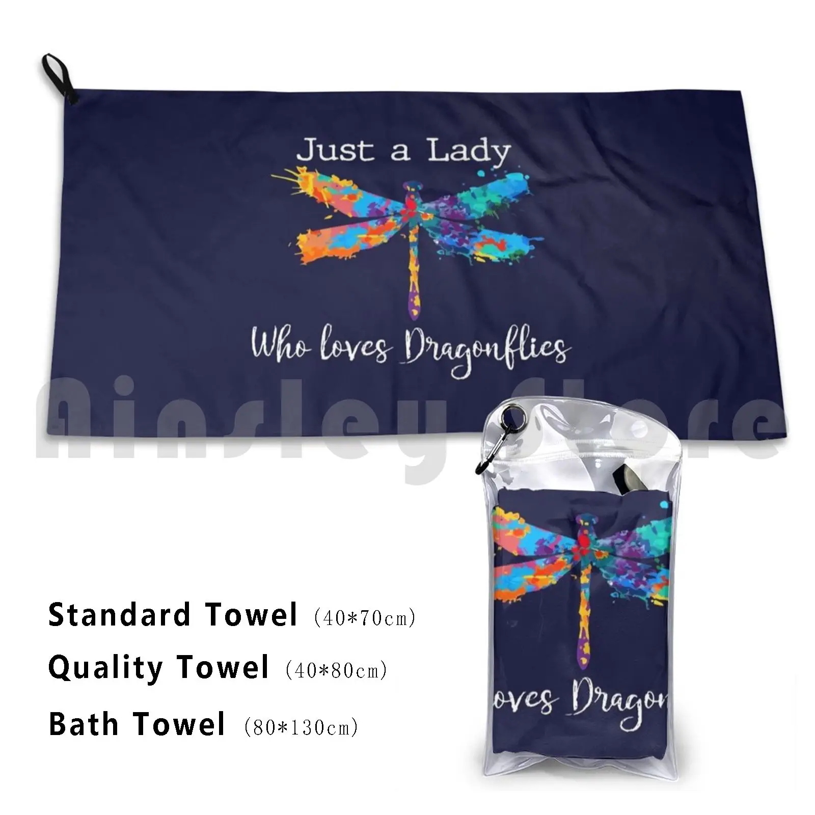 Beach Cushion Animal Spirit Dragonfly