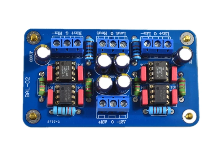 

HiFi SSM2141 Balanced XLR Signal To Unbalanced RCA Single-ended Power Amplifier