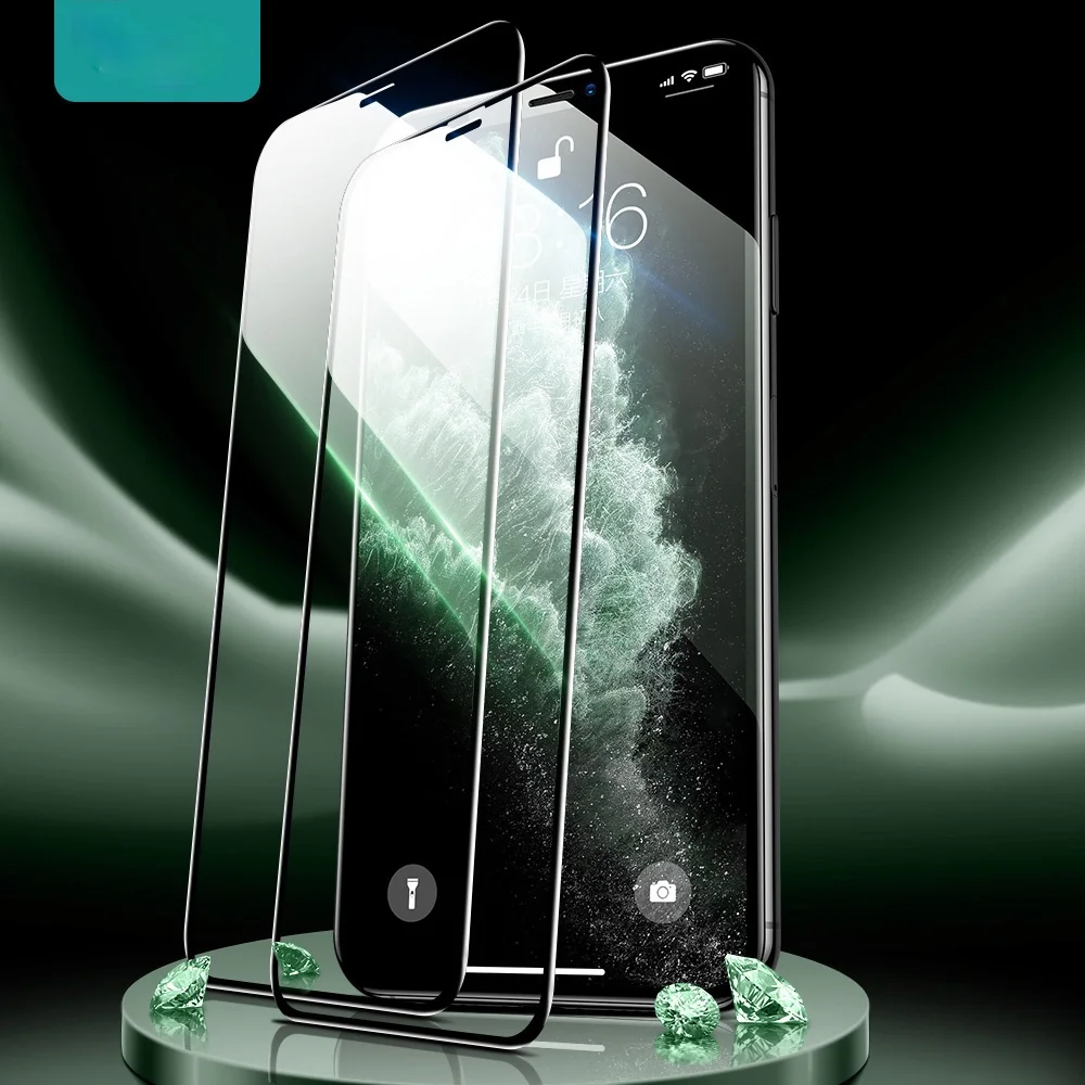 

Защитное стекло для iPhone 12 Pro, закаленное стекло для iPhone 12 mini, 12 Pro Max, 11 Pro, X, XR, XS Max, 3D полноэкранная пленка