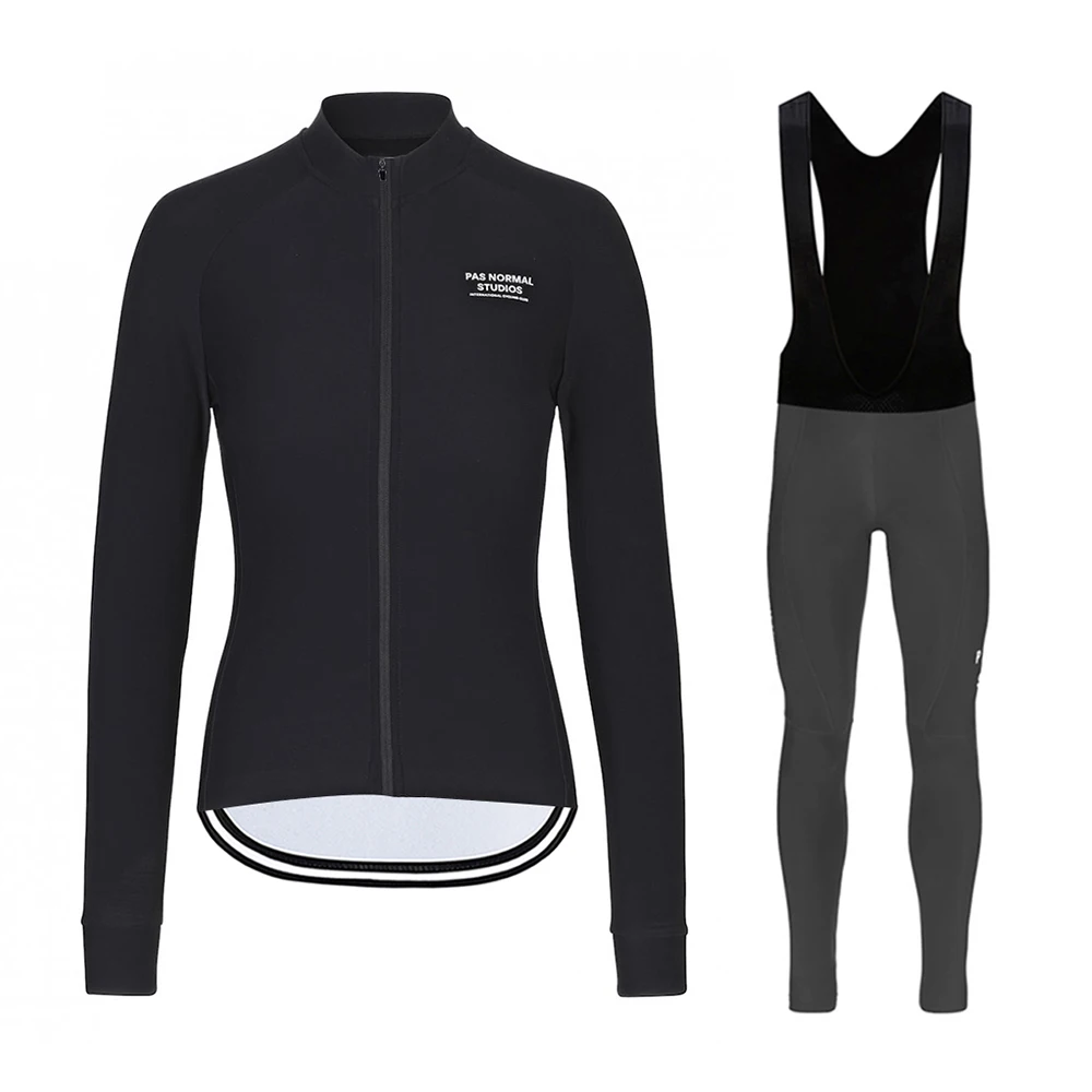 

PNS Women Autumn Summer Long Sleeve Cycling Jersey Sets Bib Pants Ropa Ciclismo Bicycle Clothing Bike Jersey Uniform Clothes