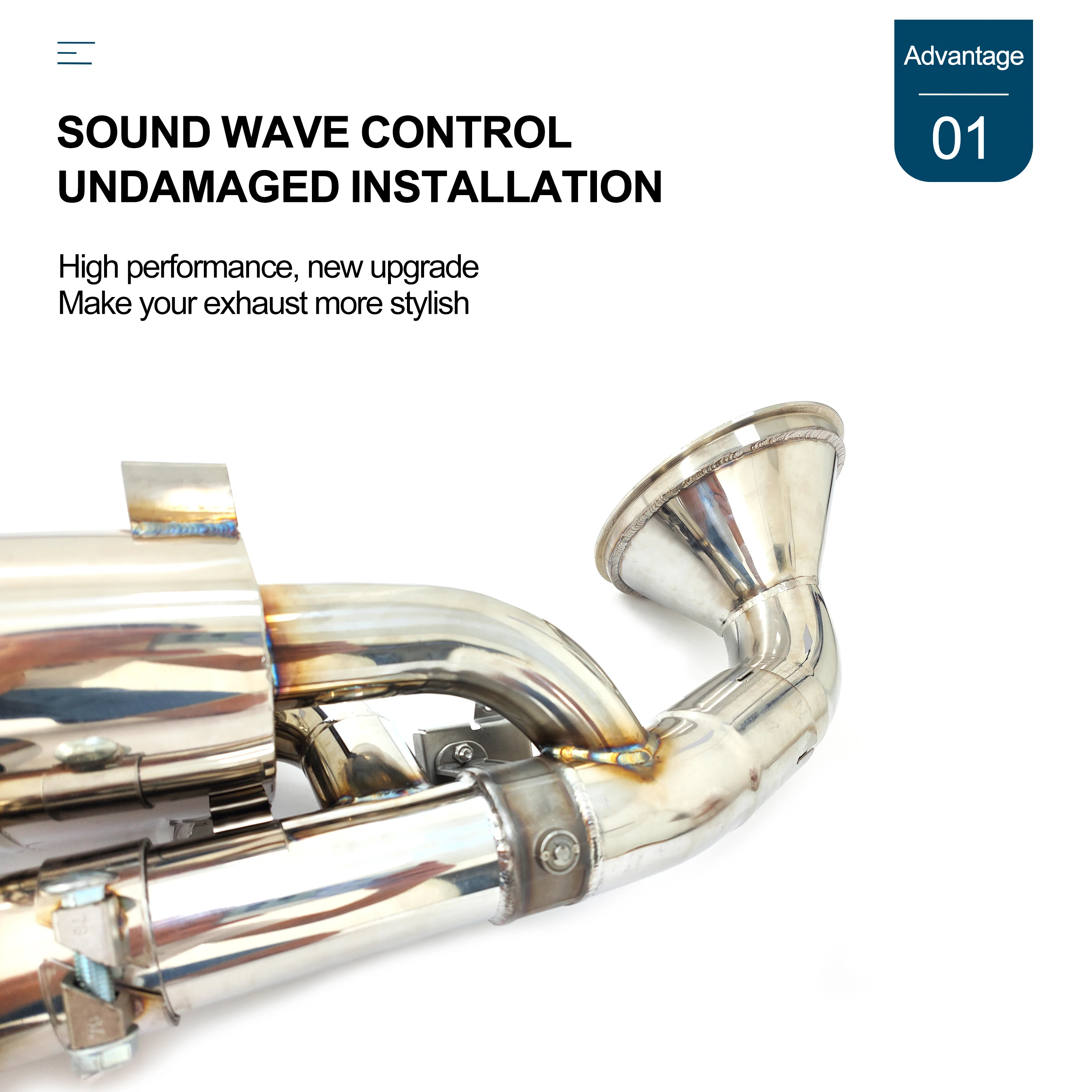 CBNT выхлопная система с клапаном на заднюю ось для Porsche 992 GT3 Высококачественная