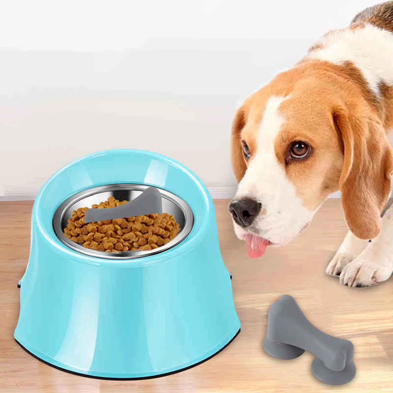 

Slow Feeder Dog Bowl Insert Dog Slow Feeder Insert Silicone Slow Feeding Dog Bowl Insert Interactive Anti-Choke Insert For Dog