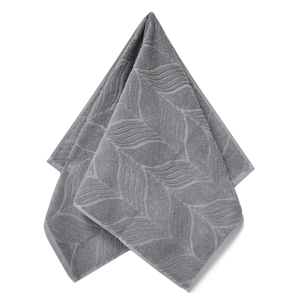 ХАЙЛИ 50*90 светло-серое полотенце махровое | Полотенца