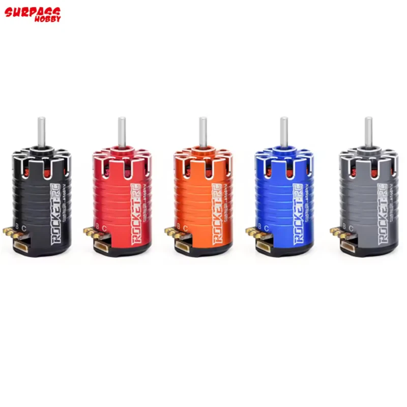 Фото ROCKET-RC MINI 1525 Бесщеточный двигатель с датчиком 3500 кВ 4500 кВ 5500 кВ 6800 кВ для мини-автомобилей с дистанционным управлением 1/28 1/24 (москитные автомобили) №2