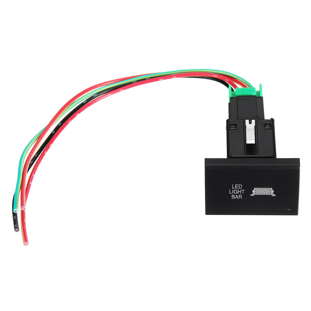 

Environmental Anti-Retardant Materials For Amarok Car Battery Push Switch ON-OFF LED Indicator Light Red ABS Amber