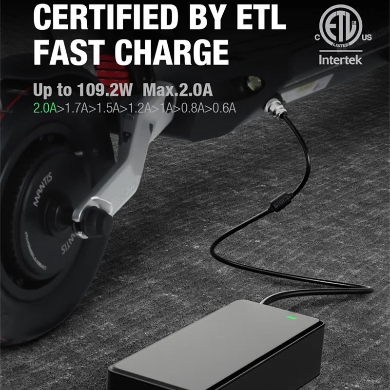 Зарядное устройство 54 6 в 2 А STIO порт M16 для электровелосипеда 48 В