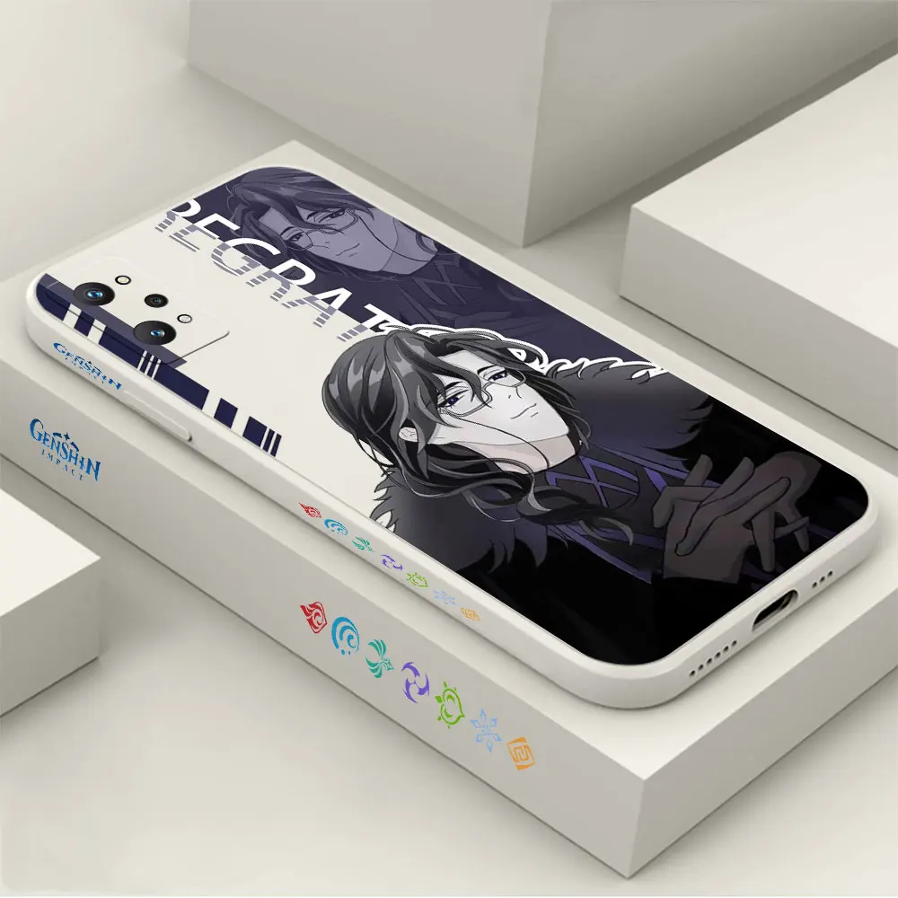 

Genshin Impact Phone Case For Realme C35 C21 C21Y C15 C11 C2 X50 X7 X V30 V3 V25 V20 V15 V13 V11 V5 9 8 V11S PRO 5G Cover Cqoues