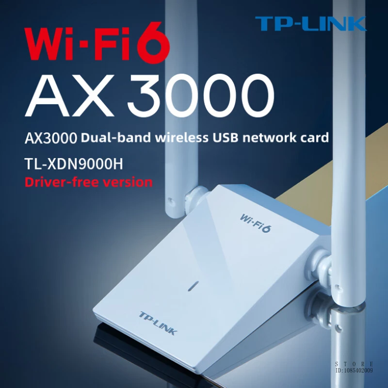 TP-LINK AX3000 беспроводная сетевая карта WiFi6 Gigabit 5G Двухдиапазонная USB 3.0 порт