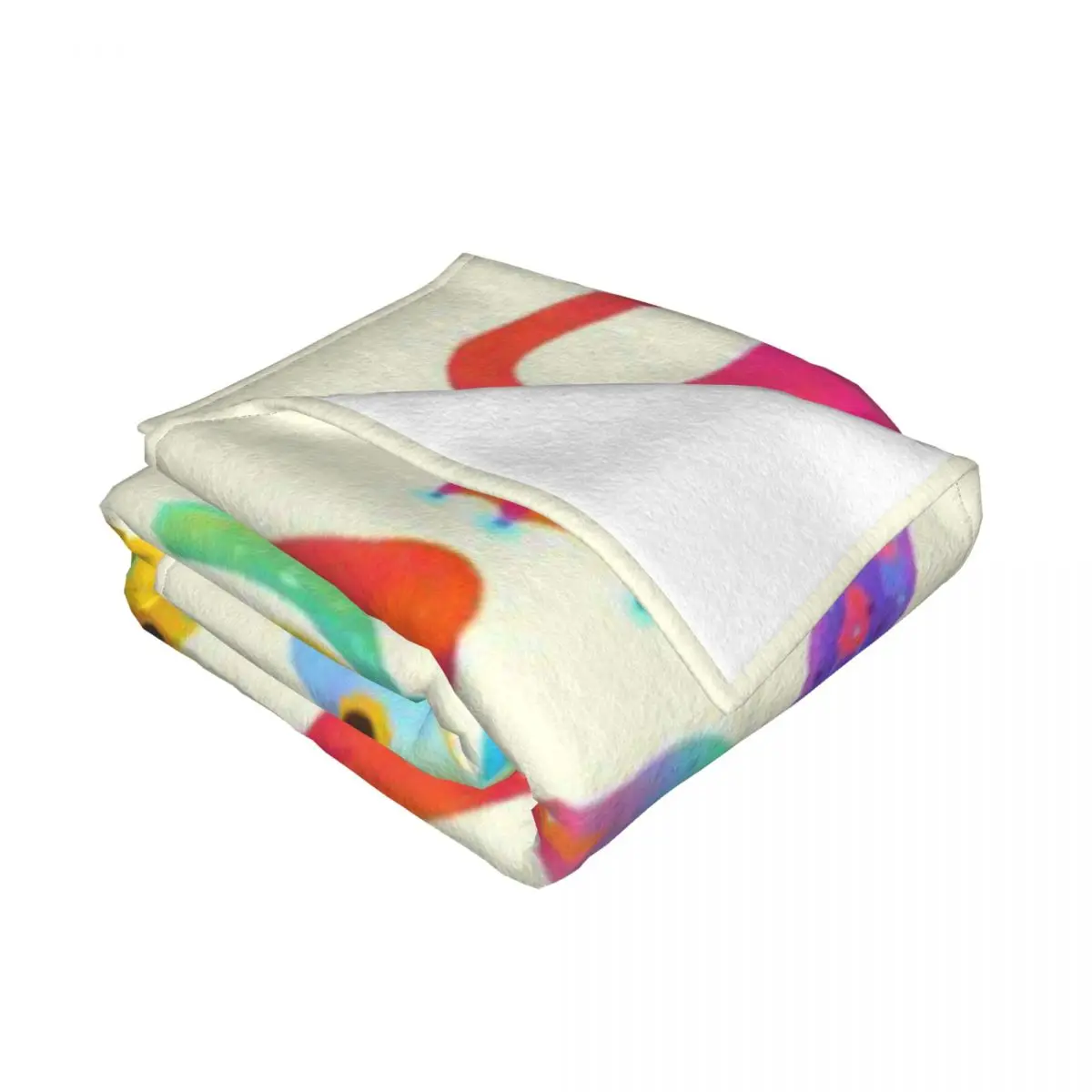 Цефалопод — пастельное ультрамягкое одеяло из микрофлиса