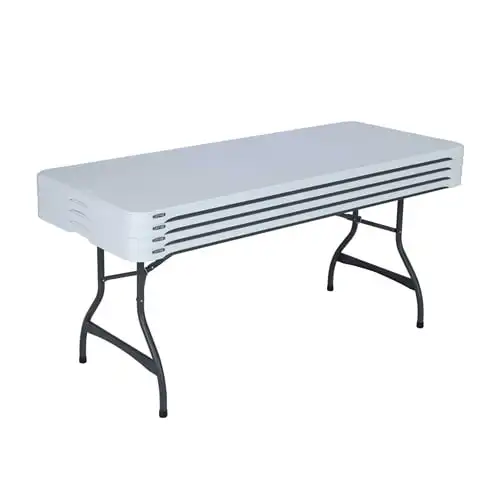 

Nesting Table (4-Pack) in White, Commercial Grade 480272