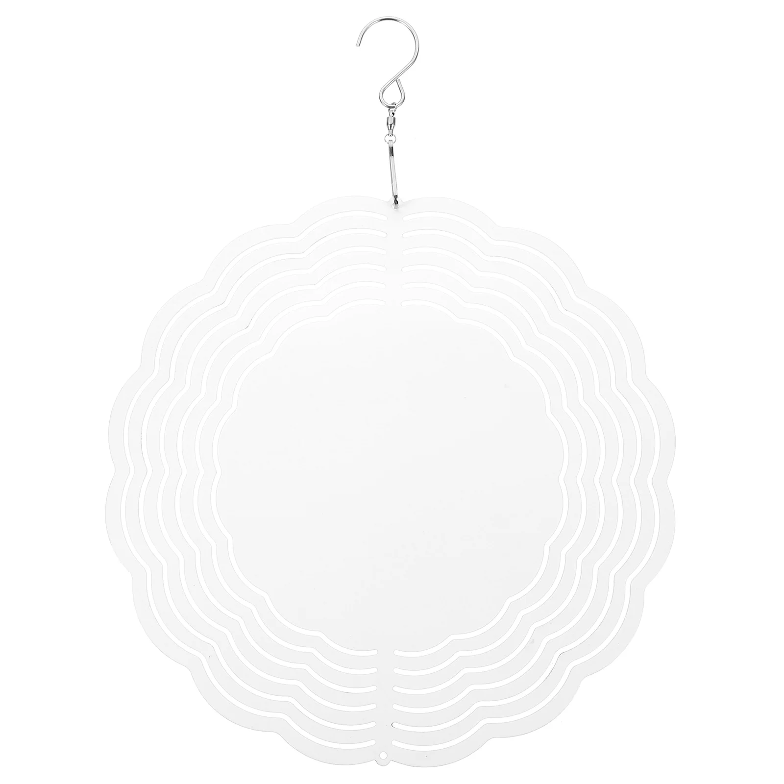 

Pendant Wind Spinner Blank Decor Sublimation Hanging Ornament Decoration Door Porch Catchers Decorations DIY