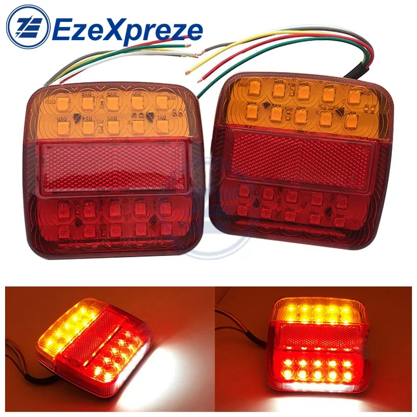 8 19 20 30 46 72 светодиода 12 В водонепроницаемый стоп-сигнал указатель поворота задний