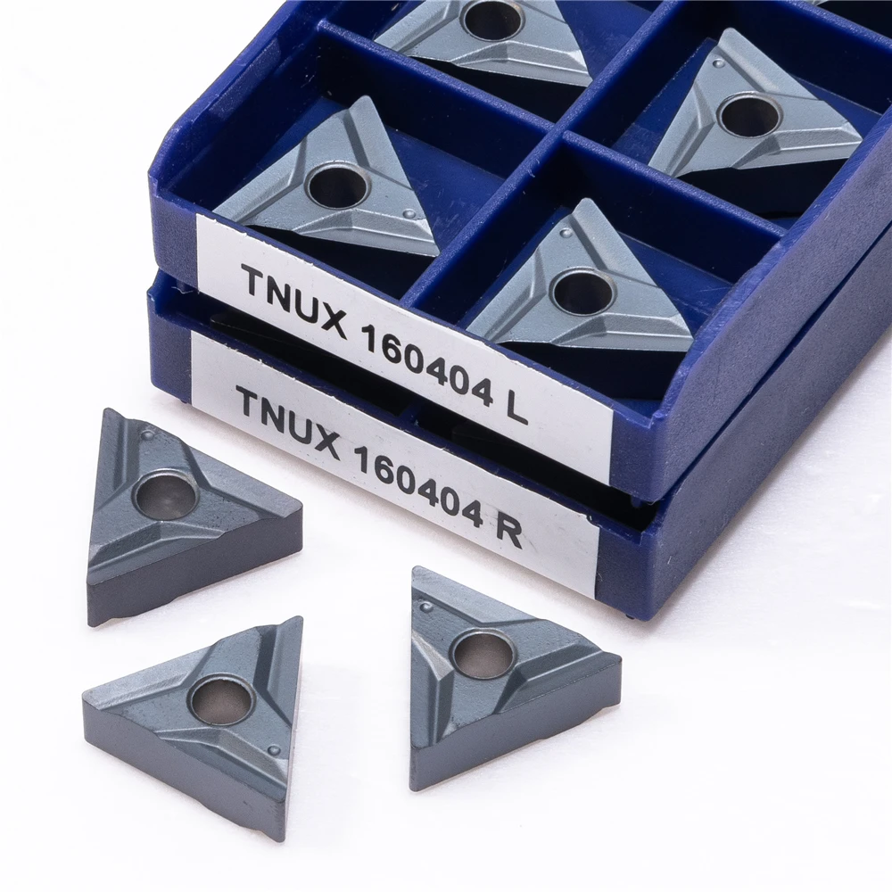 Фото Токарная пластина TNUX160404R NN LT10, твердосплавная пластина, токарный инструмент TNUX160408R LT10, фрезерный резец TNUX 160404R №2