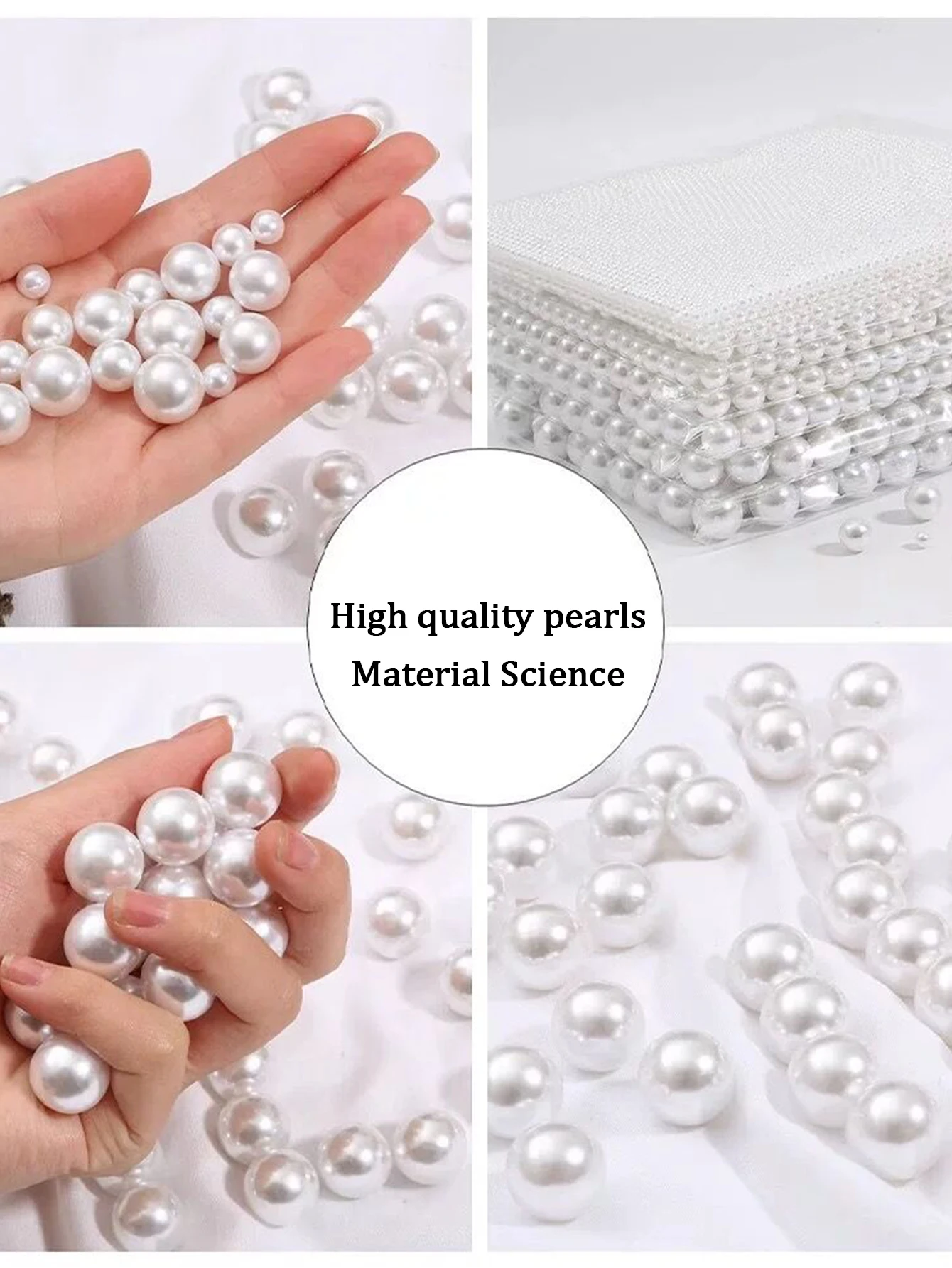 Длинная Жемчужная Цепочка Ручной Работы Шириной 10 Мм Длина 110 Универсальная Для