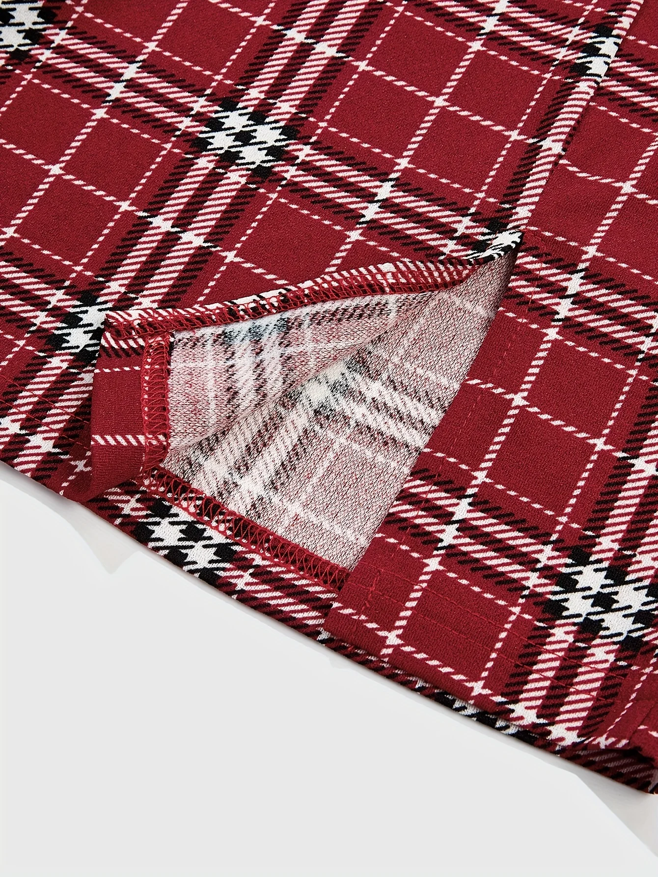 Женский комплект из двух предметов топ с круглым вырезом и длинным рукавом юбка в