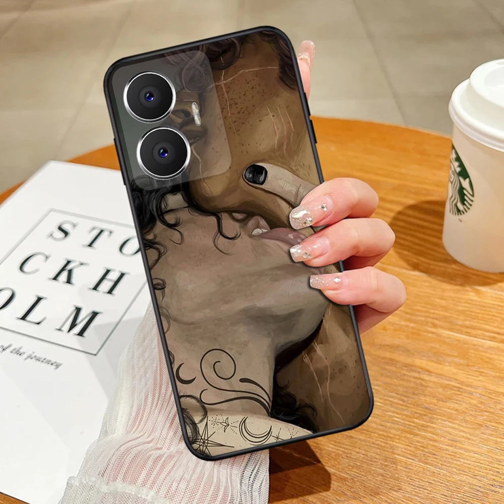 Мягкий защитный чехол для Realme C55 C53 C30S C33 C35 C25Y C21Y C11 Тонкий силиконовый женщин и