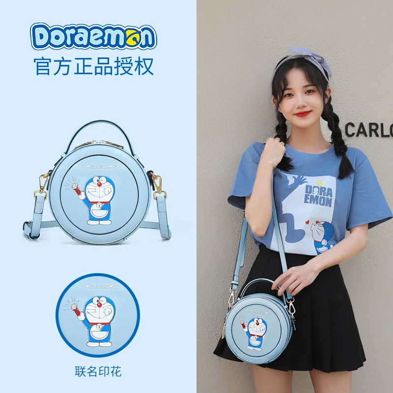 

Doraemon Bag Women's New Bag Messenger Bag Summer Shoulder Bag Fresh Small Round Bag Girl Girlfriend Birthday Gift