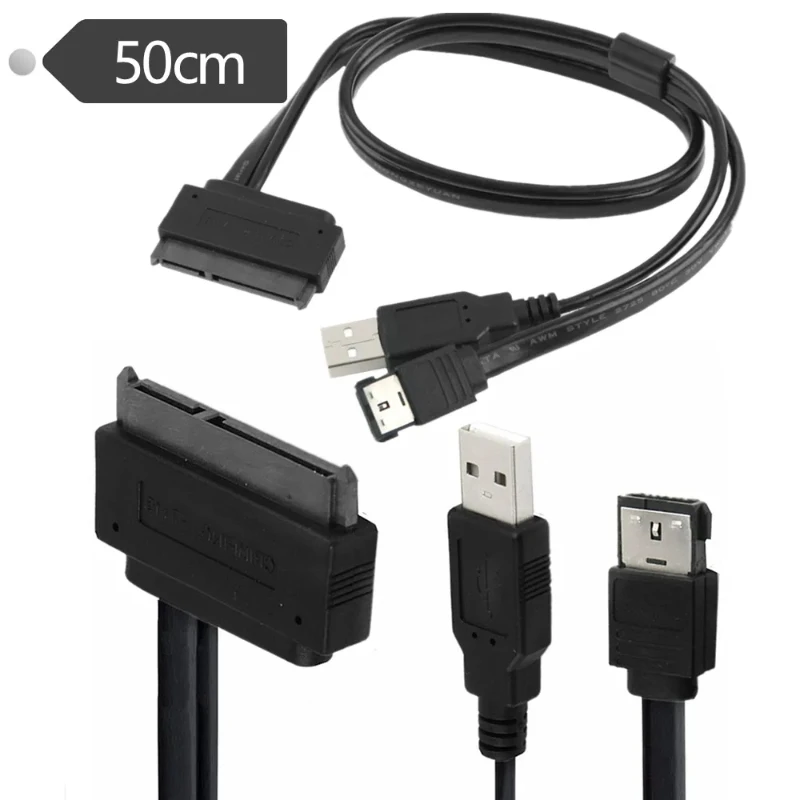 Жесткий диск 2 5 дюйма SATA 22pin в eSATA адаптер для оптимизации SSD поддержка UASP