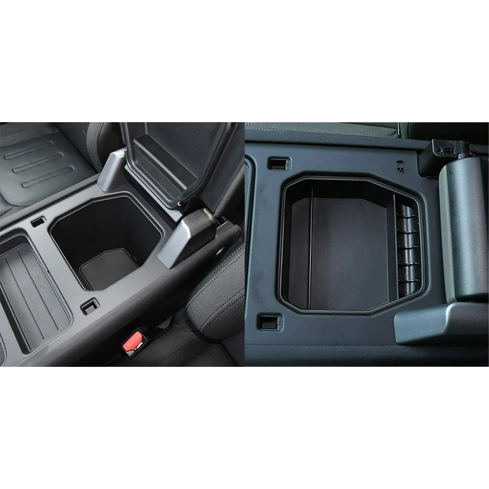 

Durable Storage Box Armrest Box Interior Organizer Storage Tidy 1 Pc 1x Black Car For Land Rover Defender 20-22