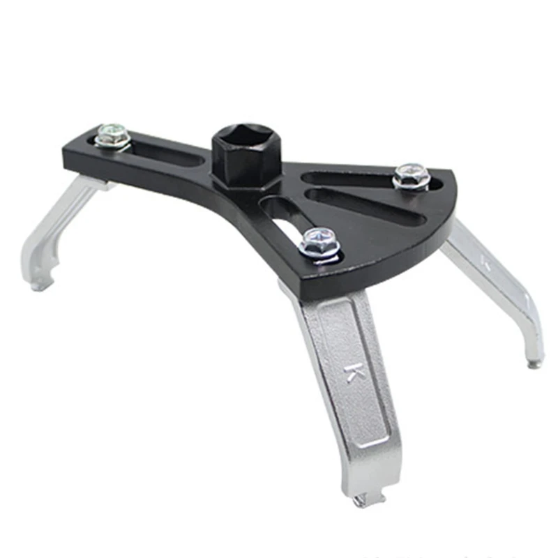 

K1KA Lock Ring Tool Fuel- Tank Lock Ring Tool Fuel- Tank Repair Kit 5.31" to 7.28" Adjustable Lock Ring Spanner Carbon Steel