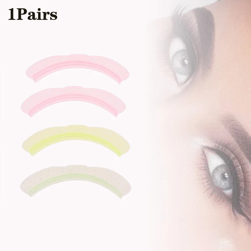 1 пара силиконовых подушечек для подтяжки ресниц вспышка бант завивка 3D бигуди