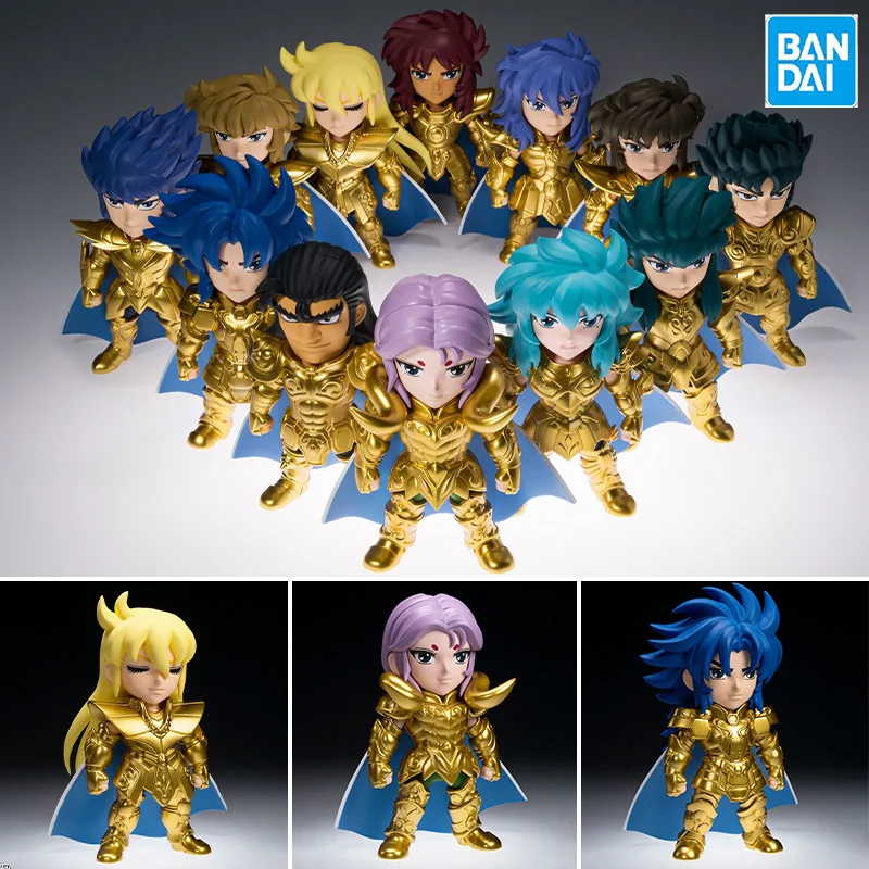 

Bandai Original TAMASHII NATIONS BOX Saint Seiya ARTlized 12 Gold Saints Anime Action Figure Finished Model Collection Toy Gift