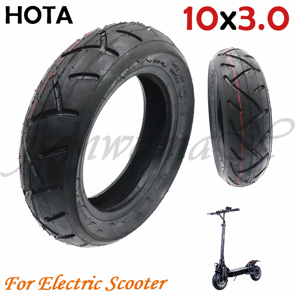 

HOTA 10 inch 10X3.0 outer tire electric scooter thicken widen inflatable tyre zero 10x kaabo mantis pneumatic part